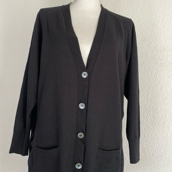 Paul Smith Black Label Wool Knit Cardigan with Silk Back - Picture 9 of 14